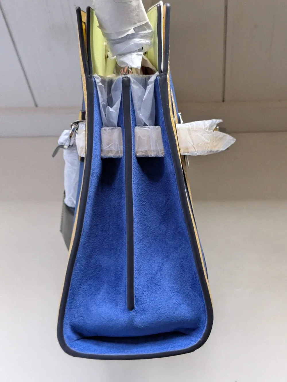 Tory Burch Double Panel Lee Radziwill In Sapphire NWT